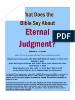 What Does The Bible Say About ETERNAL JUDGMENT?