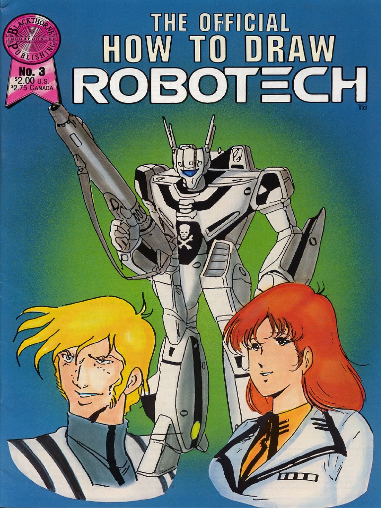 The Official How To Draw Robotech 03 | PDF | Body Language | Cartoon