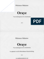 Oraye: Philemon Mukarno