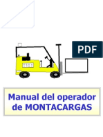 Manual Del Operador de Montacargas