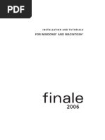 Finale 2006 Tutorial PDF