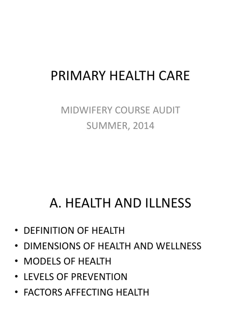 Health and Wellness in Midwifery Education | PDF | Well Being ...