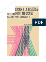 Introduccion A La Historia Del Derecho Mexicano - Floris Margadant