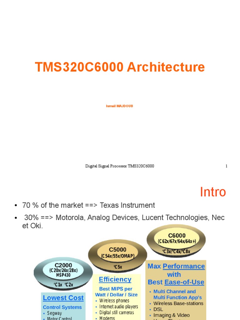 2-DSP C67X Arch | PDF | Central Processing Unit | Digital Electronics