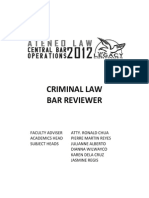Criminal Law Reviewer