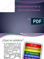 Día Internacional de La Diversidad Sexual