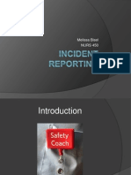 incident reporting