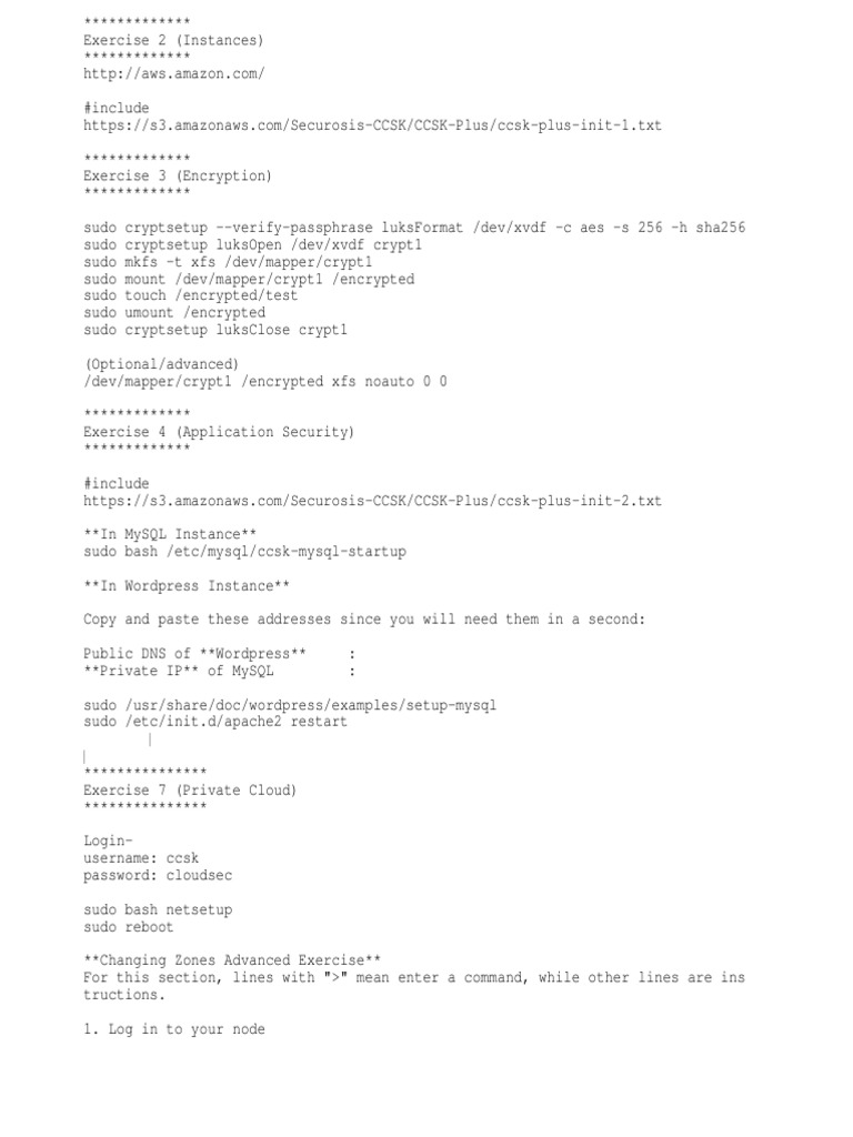 CCSK専門知識訓練