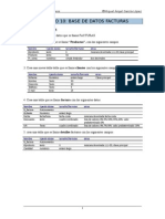 Factura Base de Datos