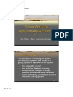 Piping Design and Application Workshop