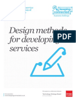 Keeping Connected - Design Methods for Developing Services (Archive)