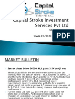 Equity performance report daily from capital stroke
