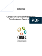 Estatutos CUNEC Reformados Al 2014