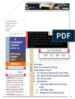 Explained - Monetary Policy, Rep, SLR, CRR, Qualitative Tools