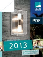 Katalog Eglo Vanjska Rasvjeta 2013
