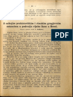 O Nekojim Prehistorickim I Rimskim Gragjevnim Ostancima U Podrucju Rijeke Sane U Bosni