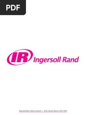 Ingersoll Rand 2008 Board Of Directors Dividend