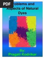 Problems and Aspects of Natural Dyes