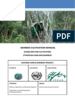 Guidelines For Cultivating Ethiopian Lowland Bamboo
