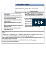 Graphic Organiser For Investigation Final