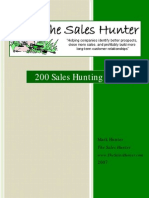The Sales Hunter 200 Tips