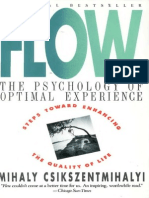 (Mihaly Csikszentmihalyi) Flow The Psychology of