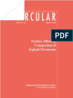 Factors Affecting Compaction of Asphalt Pavements