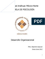 Apuntes Desarrollo Organizacional