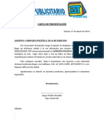 Carta de Presentación