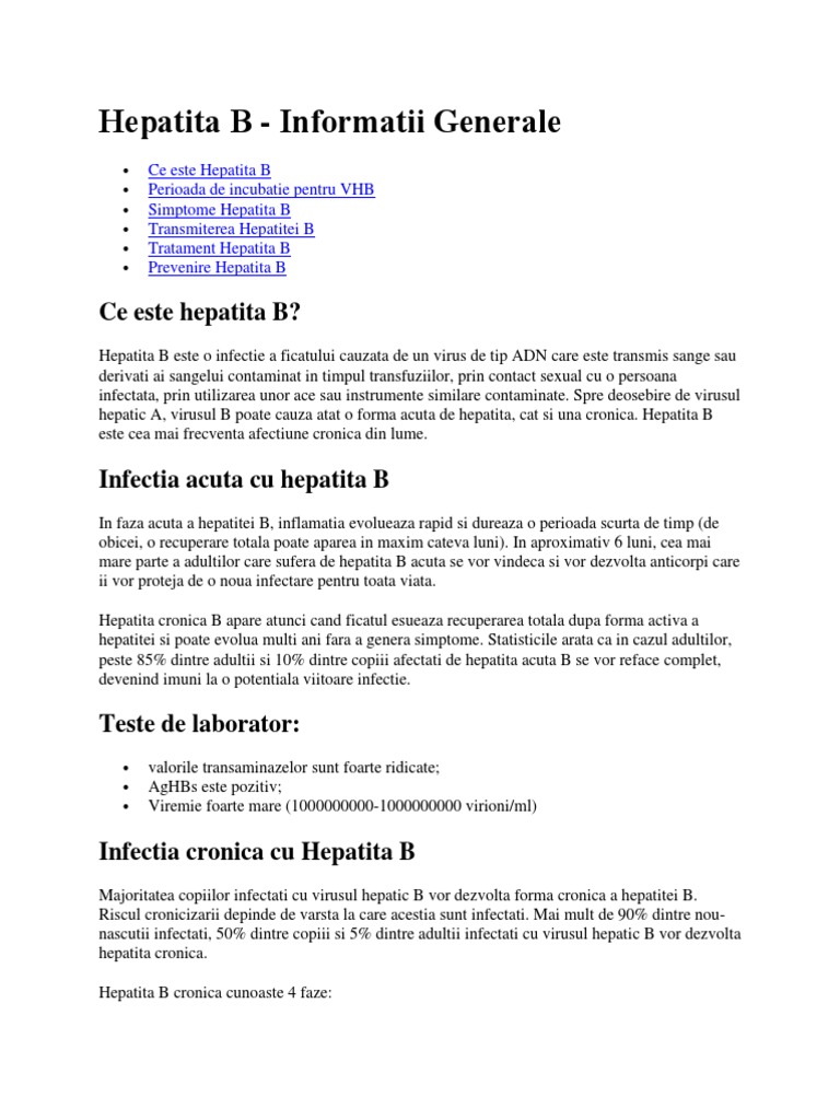 Hepatita B