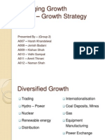 Managing Growth NTPC - Growth Strategy