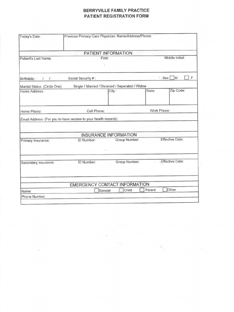 New Patient Forms | PDF