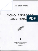Diego Padró, José Isaac de - Ocho Epístolas Mostrencas (NIR, 1952)