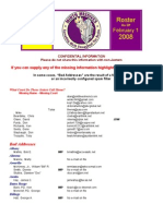 2008 ROJ Mirth Missives Mailing List As of Feb 1 2008