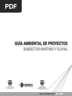 INVIAS - Guía de Manejo Ambiental de Proyectos de Infraestructura SUBSECTOR MARITIMO Y FLUVIAL 2011