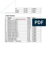 Silverbird World Cup Schedule