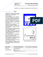 DenA11431X0X Transmitter AMU PH-Redox