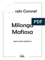 Marcelo Coronel - Milonga Mafiosa (Partitura)