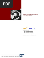 How To Guide Business Object Layer Programming PDF
