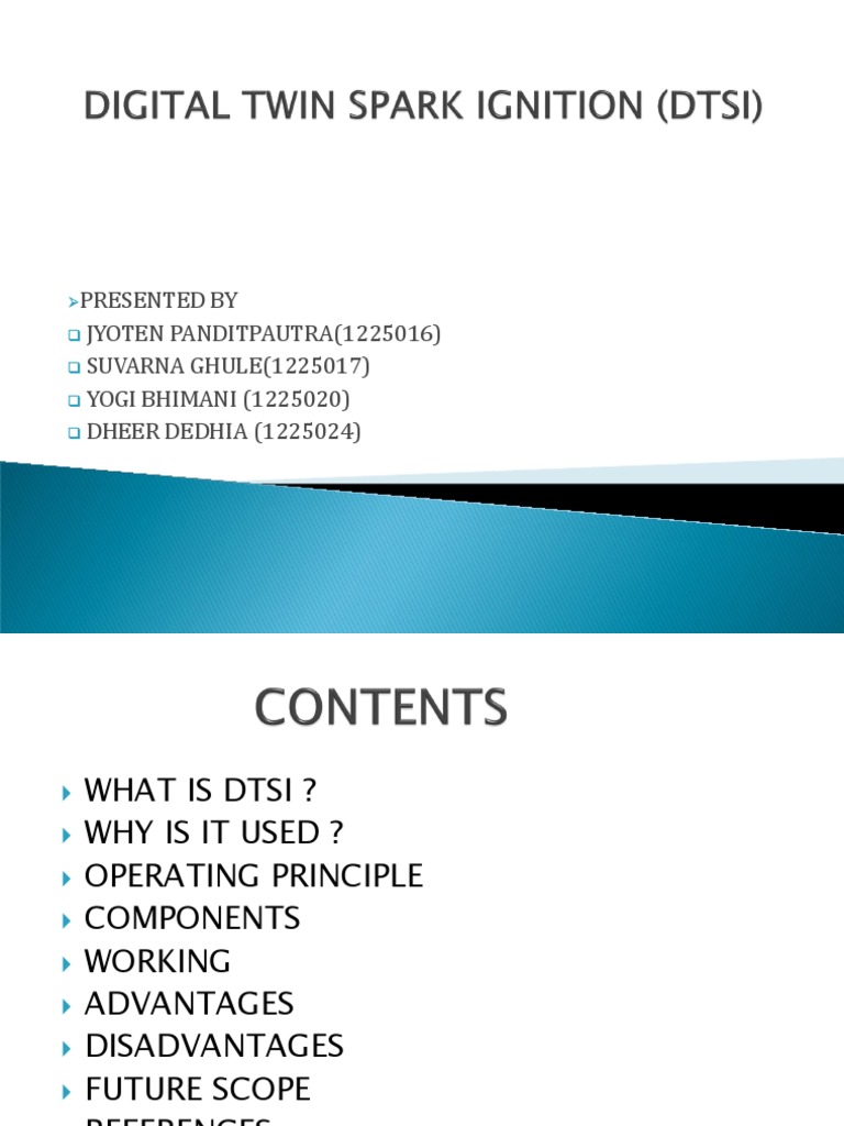 Understanding DTSI Technology | PDF | Ignition System | Propulsion