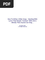 Download How To Write A Killer Song by api-19965653 SN23538607 doc pdf