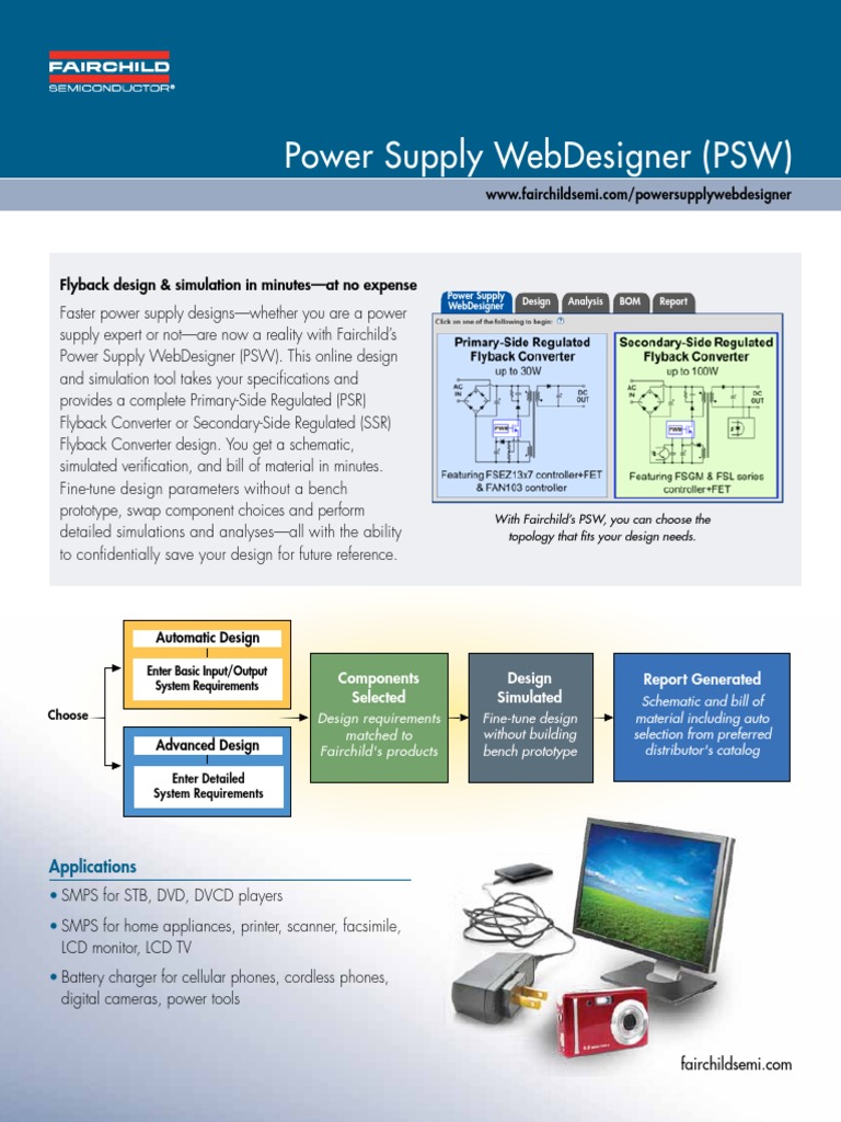 Power Supply WebDesigner | PDF | Power Supply | Electrical Engineering