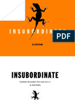 The Insubordinate e Book