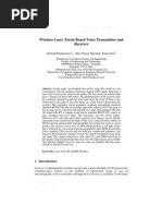 Laser Transmitter and Receiver