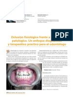 Oclusion Fisiologica Vs Patologica