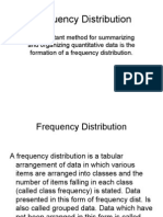 Lect #3 Frequency Distribution