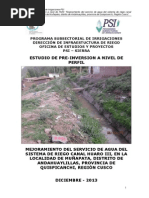 Perfil PIP Menor - Canal Huaro