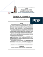 Formacion Del Profesorado en Nuevas Tecnologias Multimediad PDF