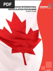 Sunway University College Canadian International Matriculation Programme 2010 Student Guide