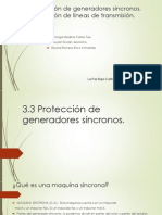 Exposicion Protecciones Generador Sincrono
